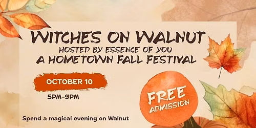Witches on Walnut Fall Festival