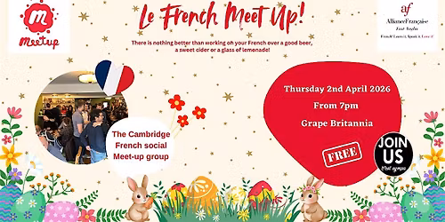 Le French Meet Up in Cambridge