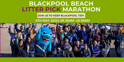 Blackpool Beach Litter Picking Marathon