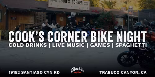 Cook's Corner Bike Night