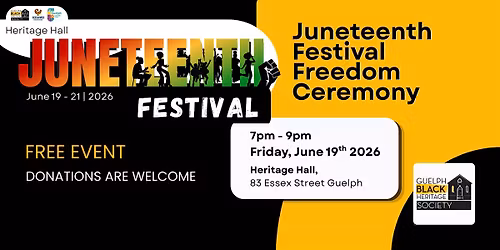 Juneteenth Festival Freedom Opening Ceremony