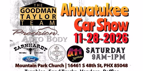 The Ahwatukee Car Show benefiting Hope for the Homeless