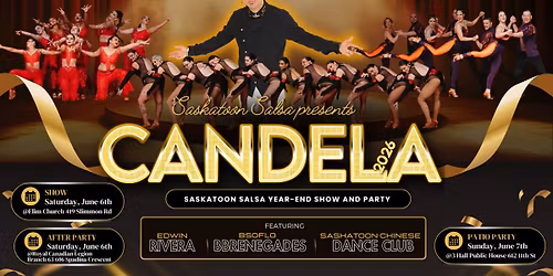 CANDELA 2026 - YEAR END DANCE SHOWCASE & PARTY | June 6-7
