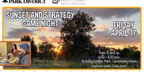 Sunset and Strategy Game Night