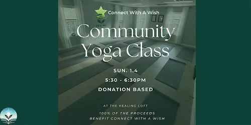 Community Yoga for Connect With A Wish