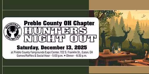 Preble County OH Chapter Hunters Night Out