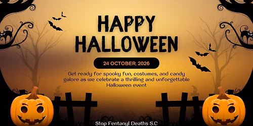 Stop Fentanyl Deaths S.C BOO BY THE RIVER