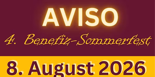 4. Benefiz-Sommerfest der Motorradfreunde \u201eDe Aundan\u201c am 8. August 2026