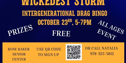 Intergenerational Drag Bingo