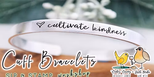 Cuff Bracelets | Sip & Stamp Workshop 