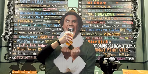 Santa Visits the Taproom