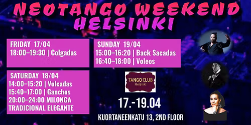 NEOTANGO WEEKEND HELSINKI WITH HERNAN & CARINA