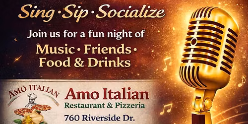 Monday Night Karaoke at Amo Pizzeria