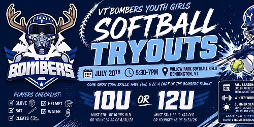 10u and 12u Softball Tryouts
