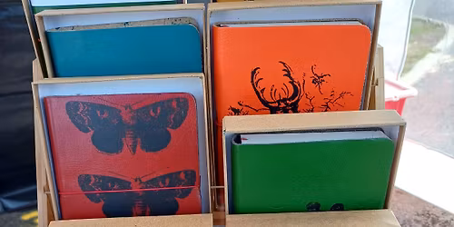 Screen Print a Christmas Card at the November Newbury Artisan Market 