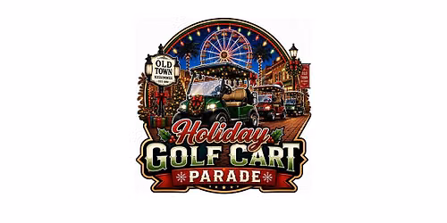 Holiday Golf Cart Parade