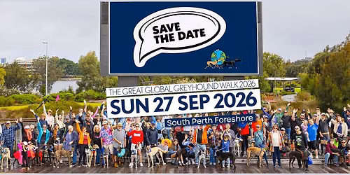 Great Global Greyhound Walk hosted by GAPWA
