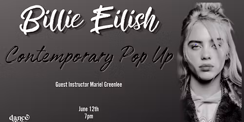 Billie Eilish Contemporary Pop Up
