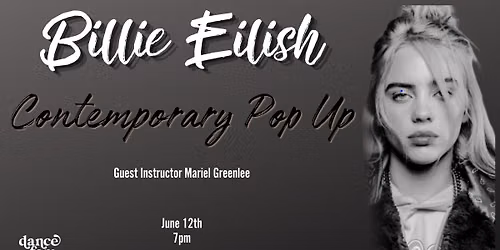 Billie Eilish Contemporary Pop Up