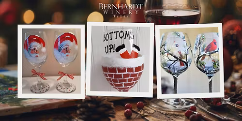 Holiday Wine Glass Paint & Sip