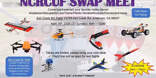 NCRCUF SWAP MEET