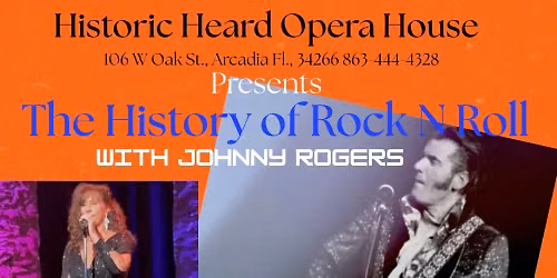 Johnny Rogers - The History of Rock N Roll at Rockbox Theater