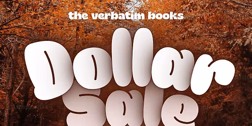 Verbatim Books Dollar Sale