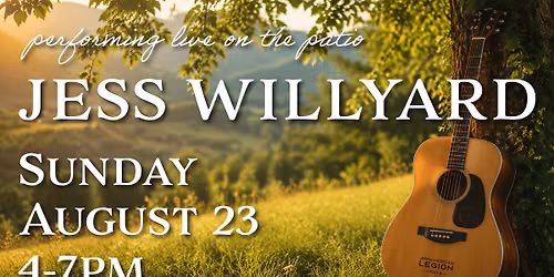Jess Willyard Live on the Patio
