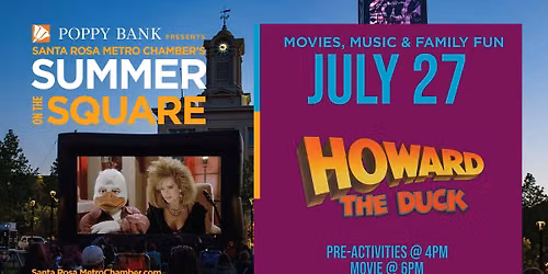 MOVIE MONDAY DOWNTOWN SANTA ROSA: Howard the Duck (1986) 