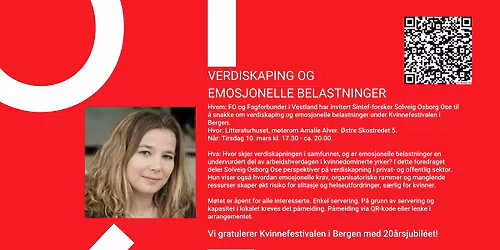 Verdiskaping og emosjonelle belastninger