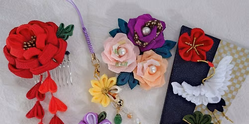 Japanese Tsumami Zaiku Craft Workshop: 6-Week Course in London