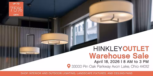 Hinkley Outlet Spring Warehouse Sale