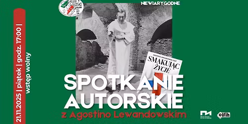 Klub W\u0142oski - spotkanie autorskie z Agostino Lewandowskim