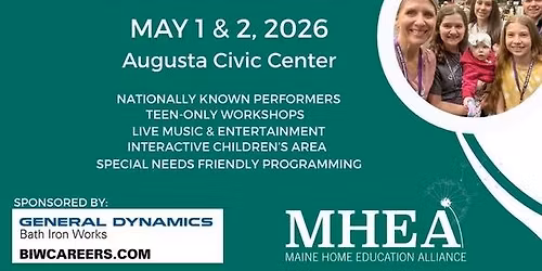 2026 Great State of Maine Homeschool Conference