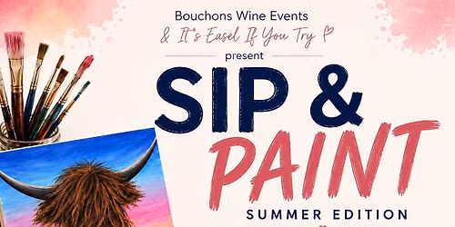 Bouchons Wine Events Paint and Sip in Caterham