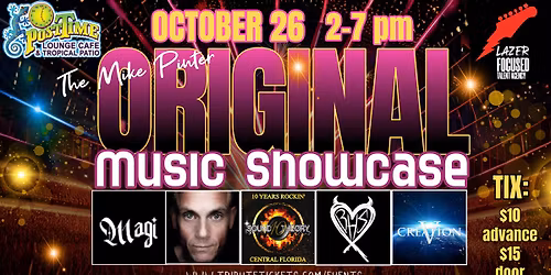 The ORIGINAL MUSIC SHOWCASE Returns to POST TIME!