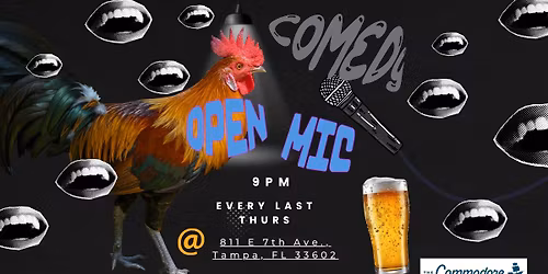Comedy Open Mic at The Commodore Comedy Theatre