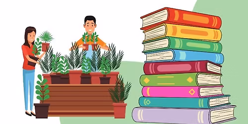 Plant and Book Sale