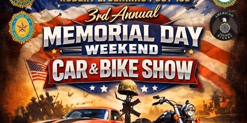 3rd Annual American Legion Car & Bike Show