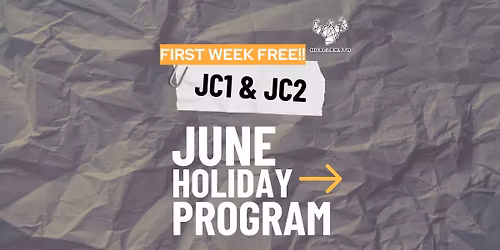 JUNE HOLIDAY PROGRAM 2026 (JC) 
