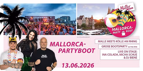 Mallorca Partyboot K\u00f6ln