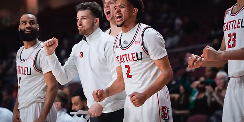 Parking Cal Poly Mustangs at Seattle U Redhawks Mens Basketball