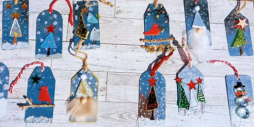 Make your Own Sea Glass Christmas Tags\/Ornaments