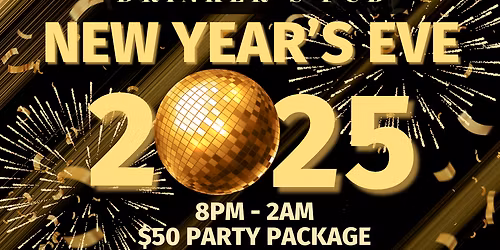 All Gold Everything - New Years Eve at Orchid Theatre