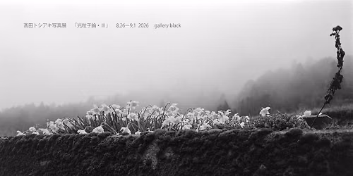 髙田トシアキ写真展 「光粒子論・Ⅲ」