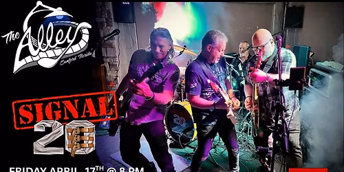 Signal 20 | Live Music at The Alley & Fuel BBQ | No Cover!