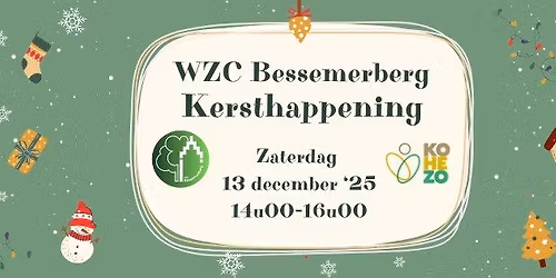 Kersthappening WZC Bessemerberg
