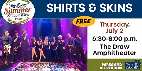 Shirts & Skins at The Draw Summer Concert Series