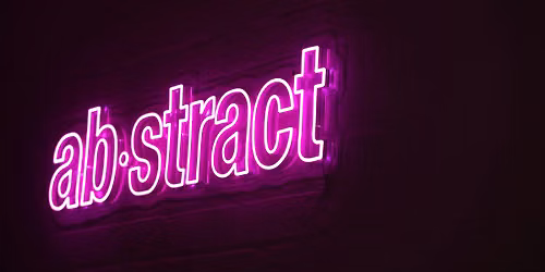 Abstract Creative Networking Event