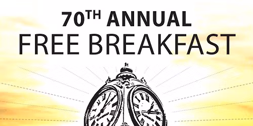 70th Annual Free Breakfast